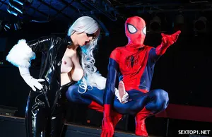 cosplay cáo trắng bim hong